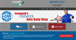 Desktop Screenshot of evergreenbodyshop.com